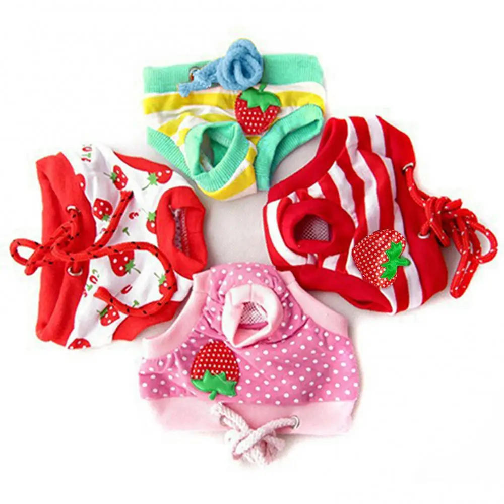 Female Pet Dog Puppy Diaper Pants Physiological Sanitary Short Panty Nappy Underwear M/L/XL