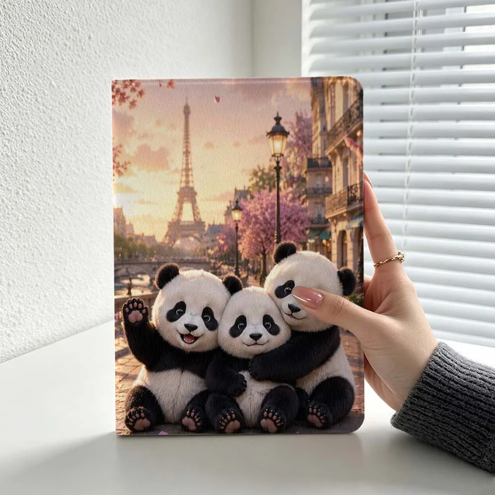 Cute Panda Pattern Cover For Lenovo Xiaoxin Lenovo Tab Pad Pro Plus K11 P12 M10 Legion Y900 Soft Inch Tablet Case