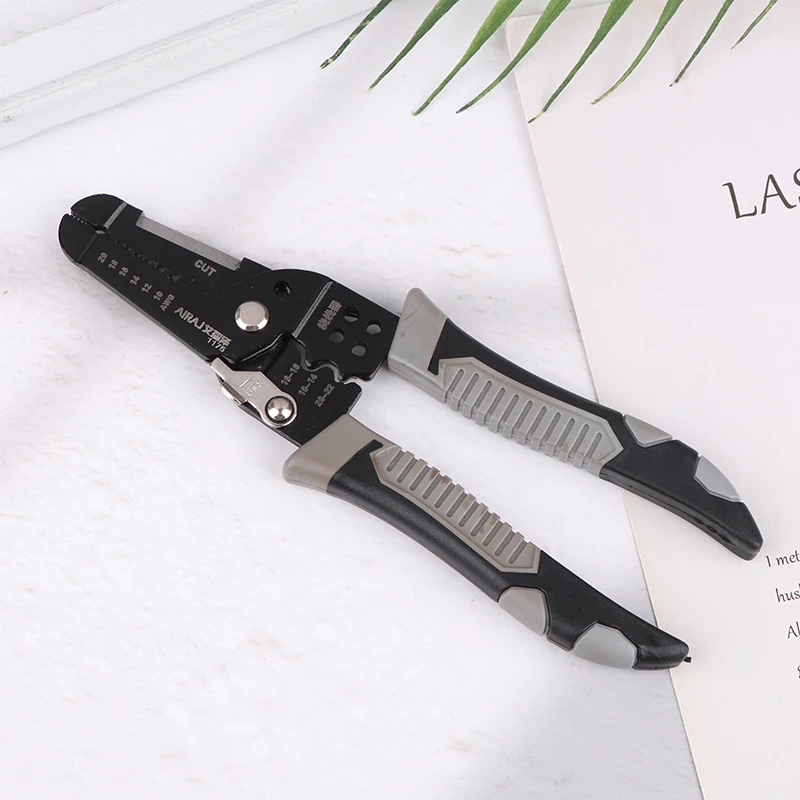 متعددة الوظائف المهنية سلك كهربائي أداة كابل سلك متجرد القاطع المكشكش التلقائي العقص تجريد ذو طيات