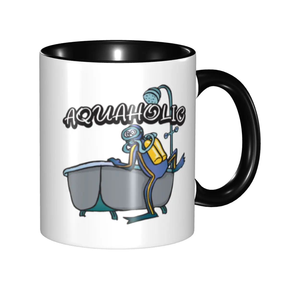 

Dive Diver Scuba Diving Coffee Mugs DIY Custom Ceramic Milk Tea Mug