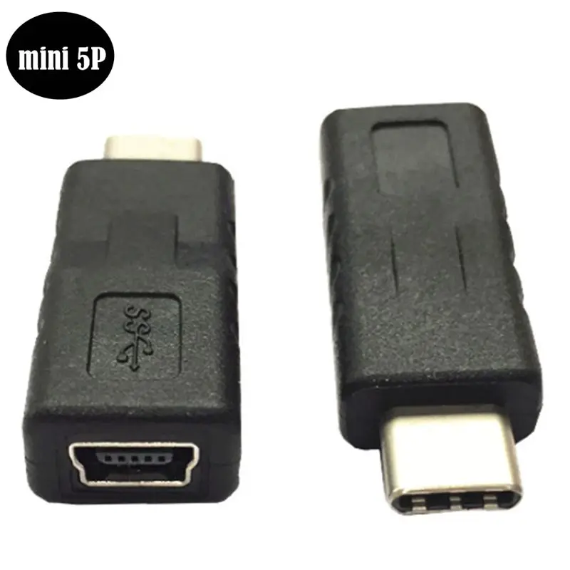 

USB 3.1 Type-C Male to Mini 5Pin Female/Micro 5Pin Female Android Macbook Converter Adapter