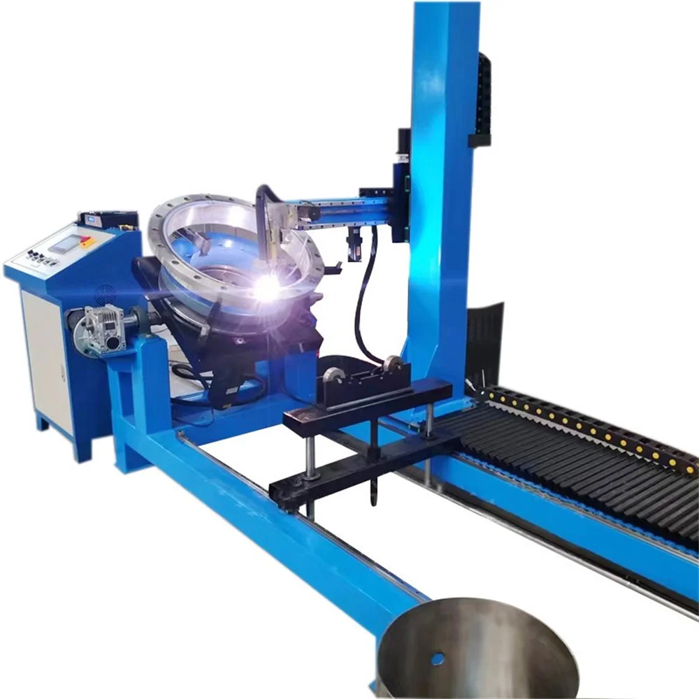 forAutomatic ARC Straight Longitudinal Seam Welder Tank Circular Seam Welding Machine