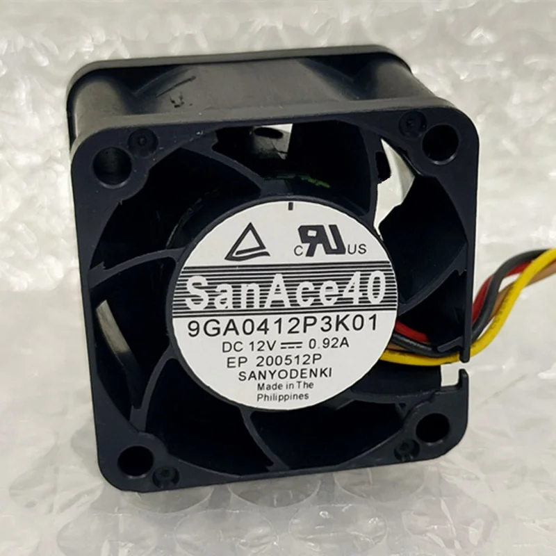 M  New 9GA0412P3K01 4028 4CM DC12V 0.92A 4-wire Cooling Fan For Sanyo