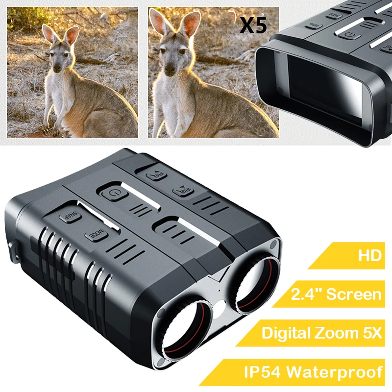 Outdoor 1080P Digital Infrared Night Vision Ultra Light Binocular Night Vision Device Infrared Telescope For Hunting Camping