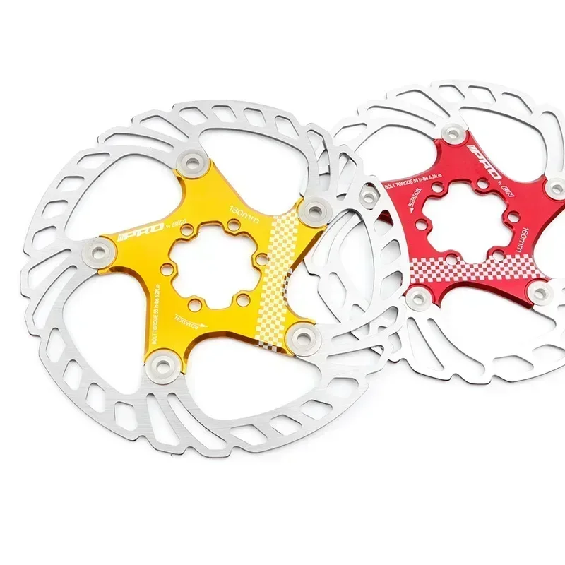 IIIPRO Bicycle disco 203 140 160 180 mm 6 Hole Disc brake rotors with rotor Screw Suitable for Shimano Hydraulic Disc brake