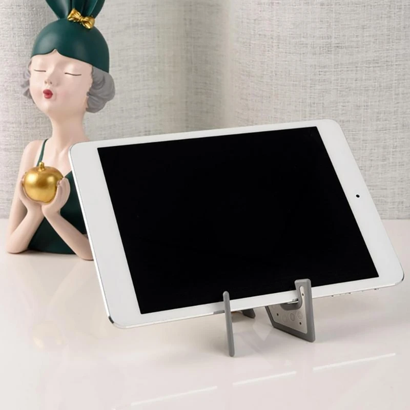 Portable Keychain Pendant Mobile Phone Tablet Holder Stand Creative-Keyring Lightweight Mini Desk Cellphone Support Rack image 3
