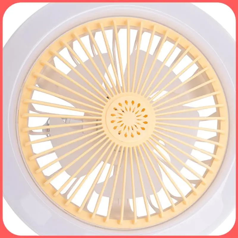 

AA89-E27 Ceiling Fan With Lights,Enclosed Low Fan Light, Electric Fan Gimbal Lamp Holder