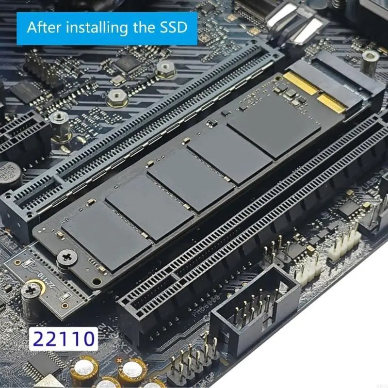 12+16pin SSDS a M.2 clave M NVME Risers Adaptadores tarjeta 22110 Tamaño para convertidores SSDS para 2013 2014 2015 2017