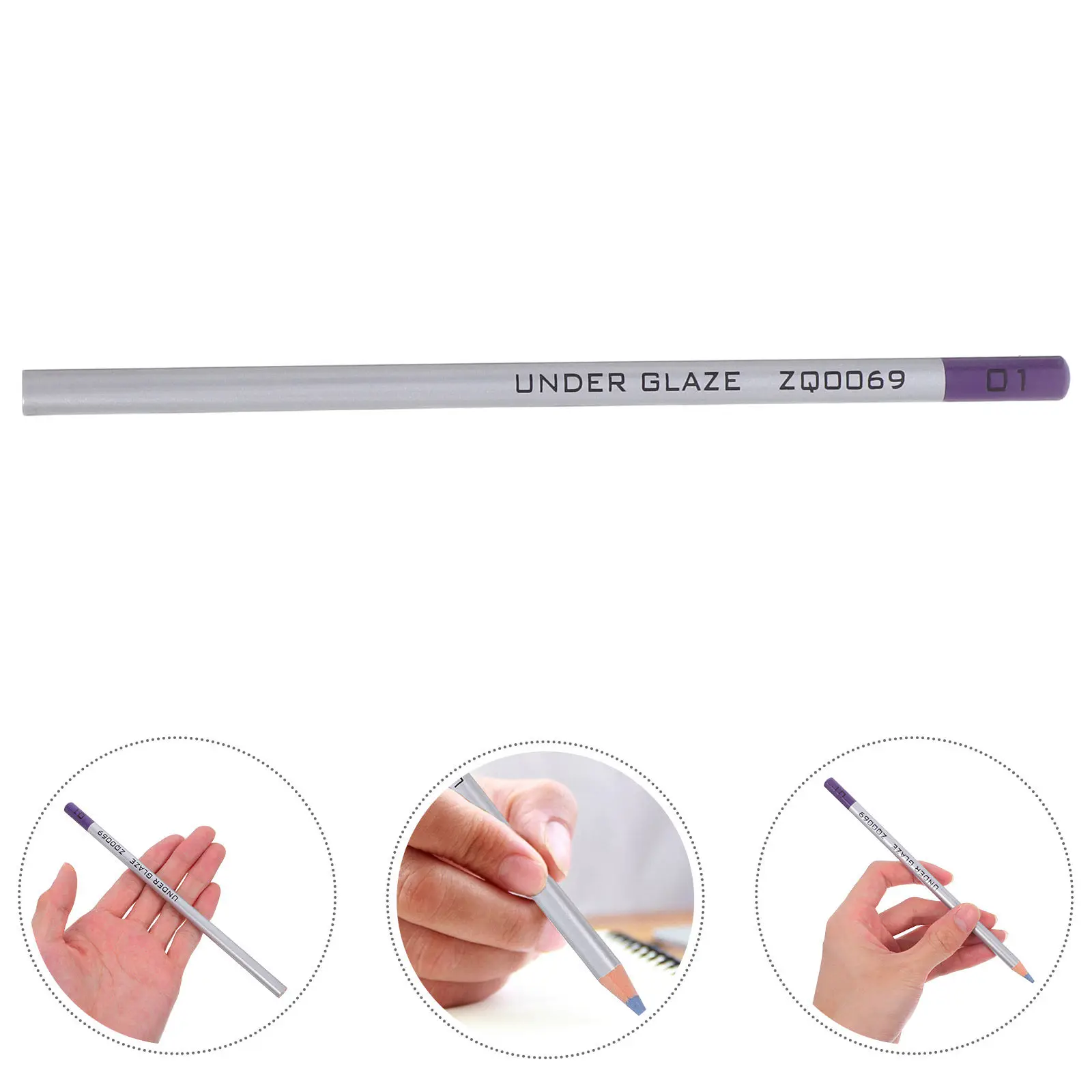 Ceramic Painting Pencil Underglaze Color Pencil for Pottery Decoration Precision Line Work Intricate Ceramic Art Use