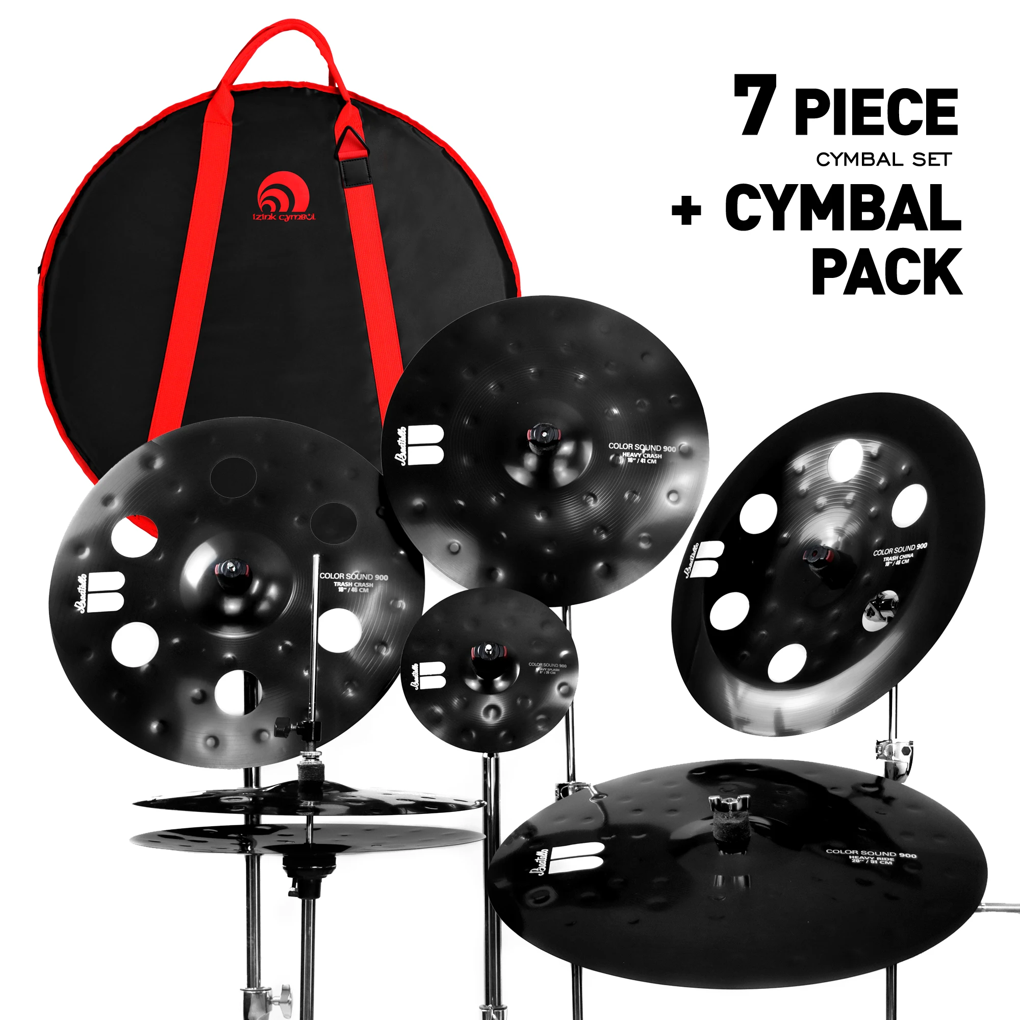 Tongxiang Chinese Traditional B8 Material TEC Series 14inch Hihat Cymbals Professional Drum Accessories B8 Set