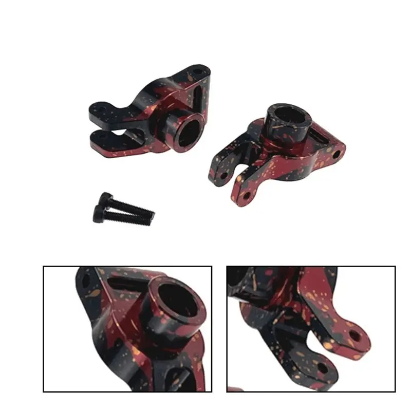 For MJX 1/10 10210 10208 V2 Version RC Car Accessories- Rear Steering Cup Kit Upgrade For RC Car Models