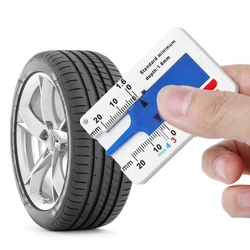 Digital Car Tyre Tire Tread Depth Gauge Meter Measurer Tool Caliper Thickness Gauge Tread Brake Pad Shoe Tire Monitoring