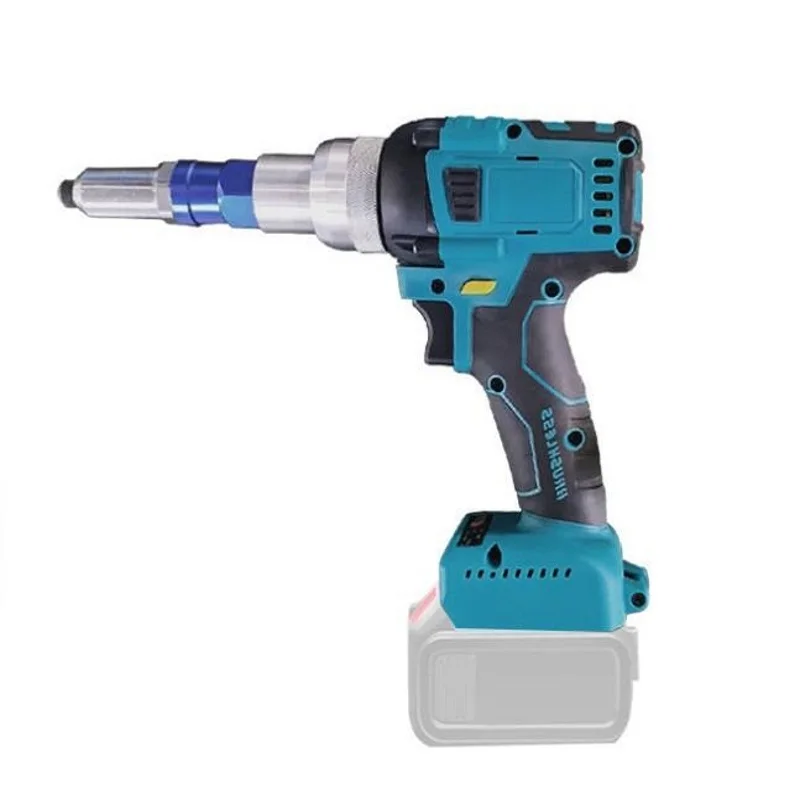 Pistola per rivetti elettrica 2.4-4.8mm Inserto per trapano senza spazzole Strumento per rivettatura automatica Cacciavite Utensile elettrico per batteria Makita 18V