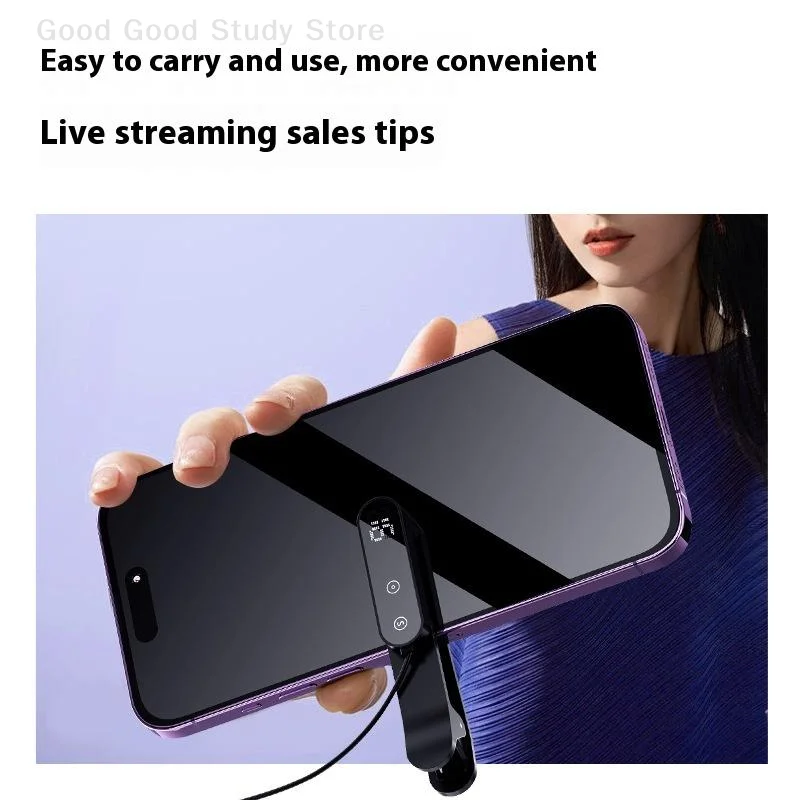 Screen Auto Clicker Simulated Finger Clicking For TikTok Smart Phone App Video Live Streaming Screen Touch Tripods Tapper Device