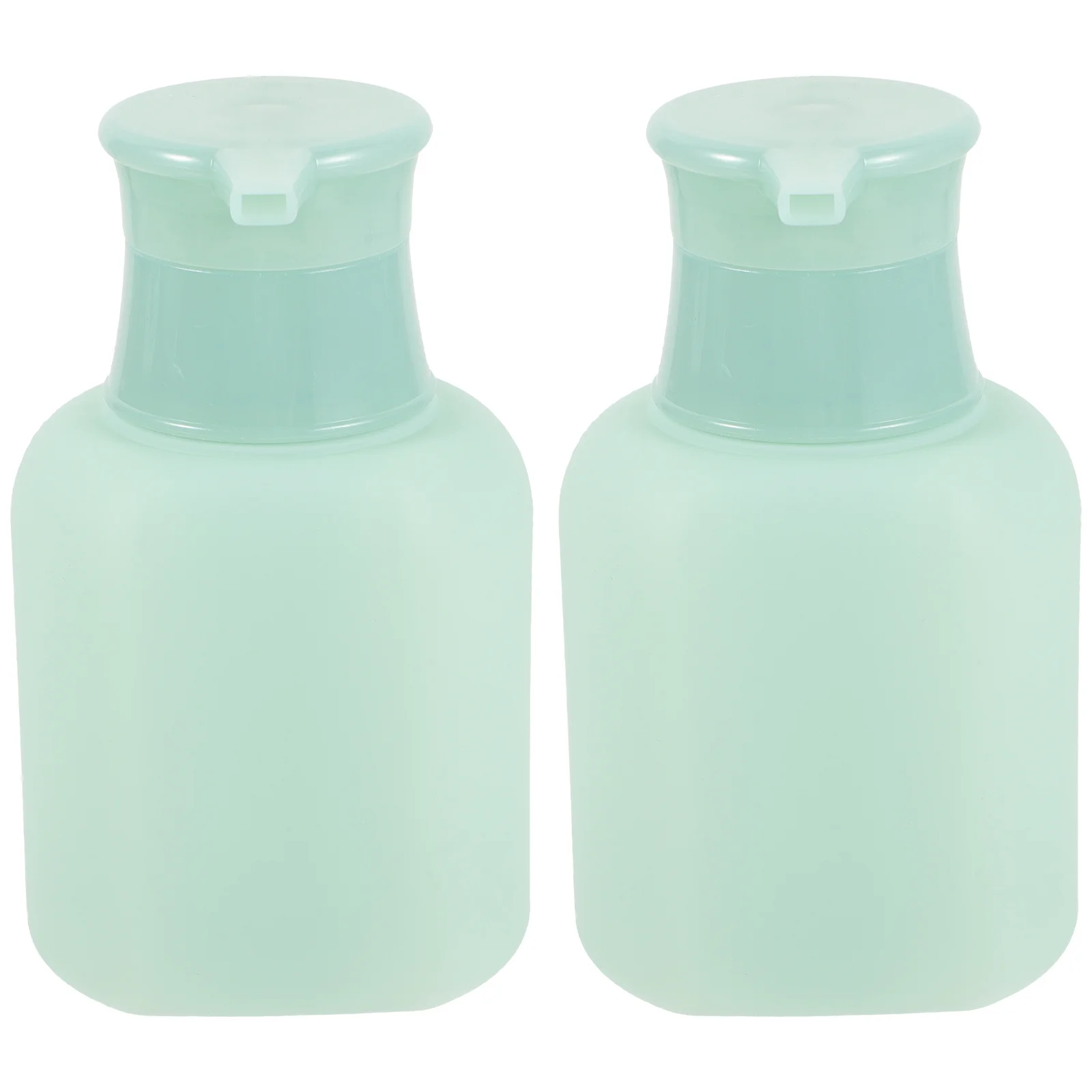 

2Pcs Refillable Shampoo Dispenser Bottle Press Pump Empty Lotion Containers for Home Travel Business Use Press Pump Bottle