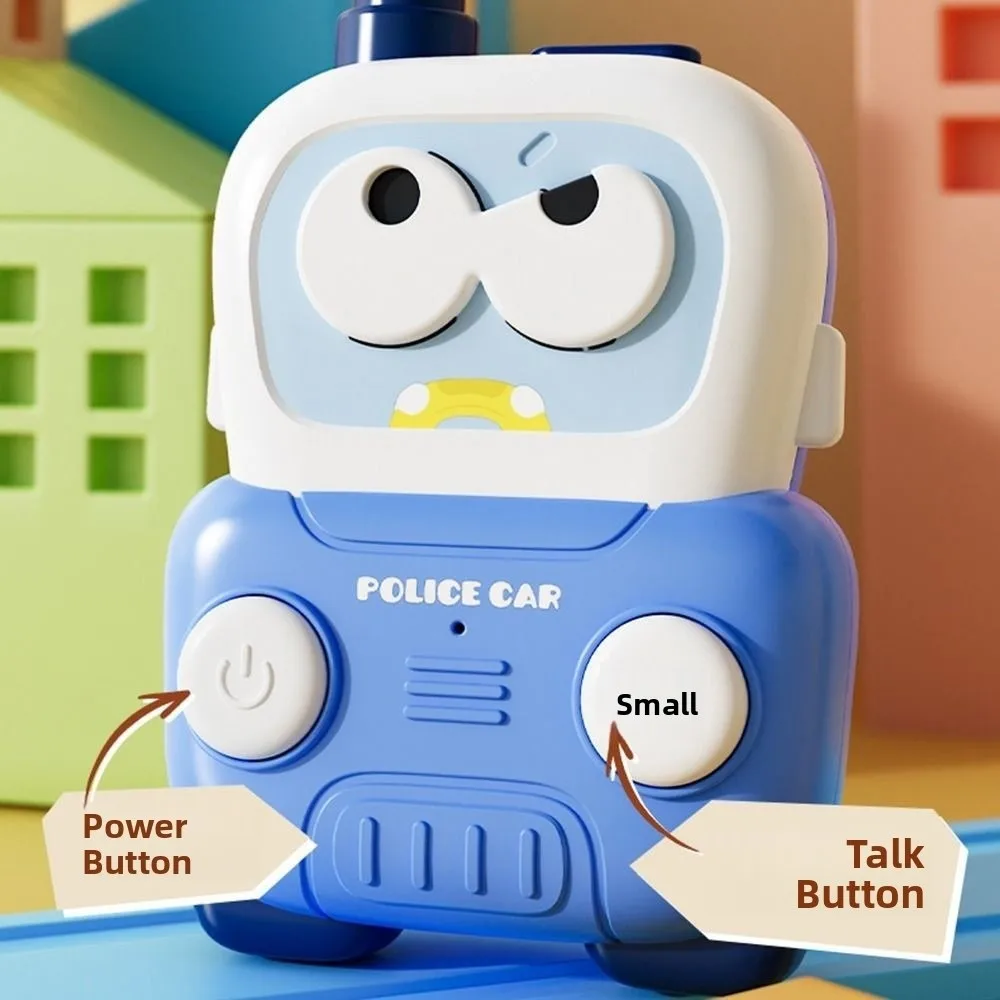 2 stuks banaan walkie talkie cartoon transceiver draagbare draadloze walkietalkies batterij aangedreven creatief