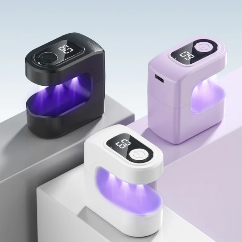 LED UV Gel sèche-ongles manucure polymérisation lumière Salon de ménage capteur automatique Gel vernis séchage rapide Portable bricolage Nail Art accessoires