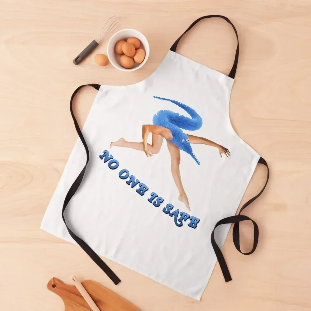 

Worm on a String Time ~ Painting Aesthetic Cursed Collection ~ No One is Safe Set ~ Blue Apron Women's Dress waiter Apron