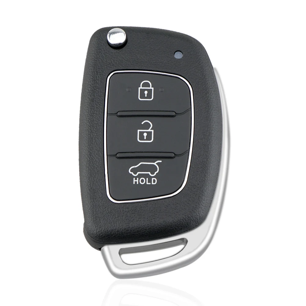 

3 Buttons Remote Key Shell Fob Flip Remote Car Key Shell Case Remote Car Control Key Flip Fit for for Hyundai New IX35 IX25 IX45