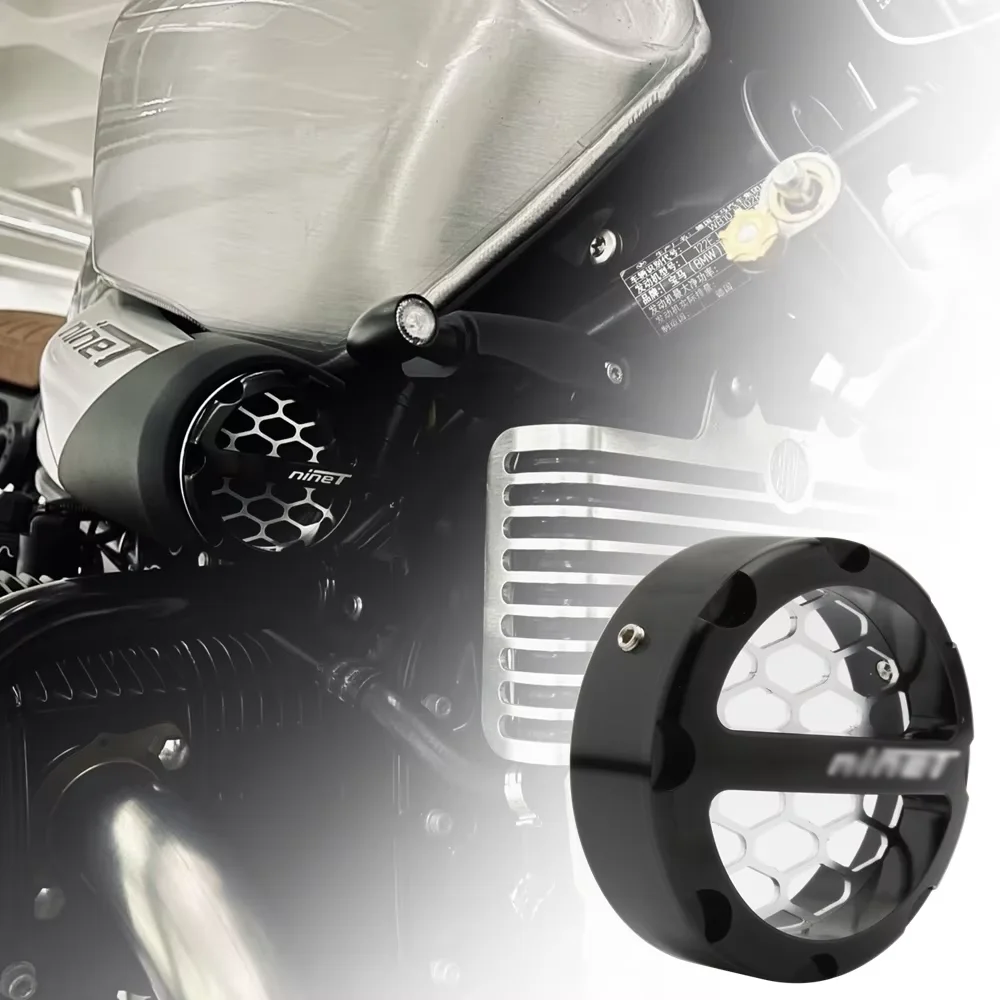 For BMW R Nine T R9T 2014-UP Air Intake Bellmouth Motorcycle High Flow Filter Mesh Cover Guard