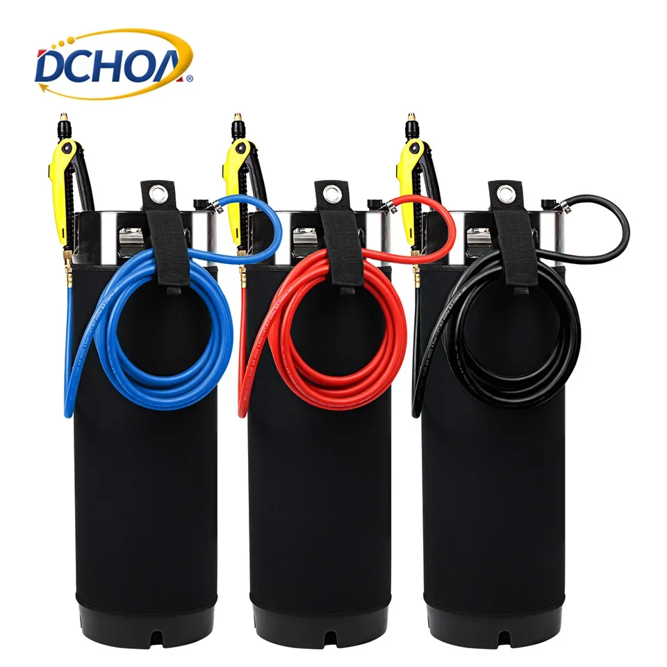 DCHOA New Style 19L Tint Keg Sprayer Portable TPU PPF High Pressure Wireless Tank Car Cleaning Water Window Tint Tool