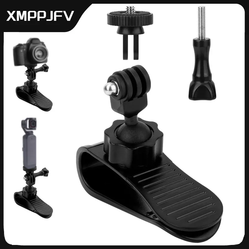 Car Sun Visor Mount, Adjustable Camera Car Mount Practical Camera Accessories Compatible with DJI Osmo Pocket 4 3 2 Action 6 5 4