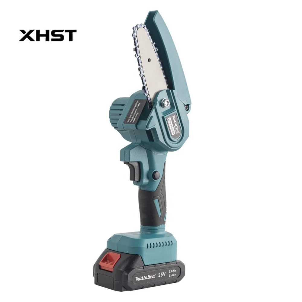

4 Inch Cordless Portable Electric Lithium Battery Hand Pole Mini Brush Chain Saw
