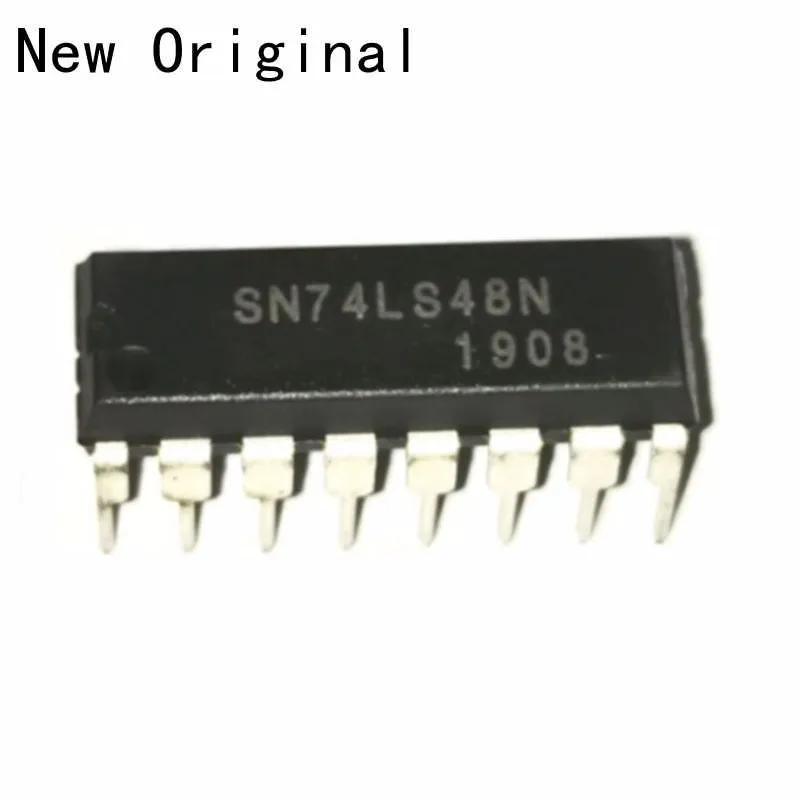 SN74LS48N DIP16 New and Original BCD TO 7-SEGMENT DECODER