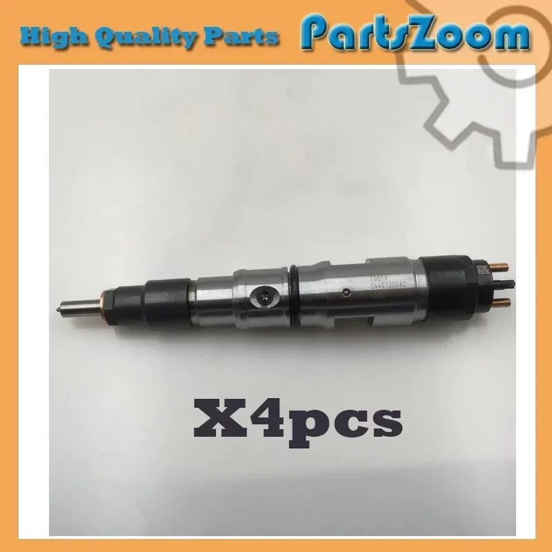 

4pcs 0445120080 Injector 0 445 120 080 For BOSCH DAEWOO DOOSAN DL06S 65.10401-7004A