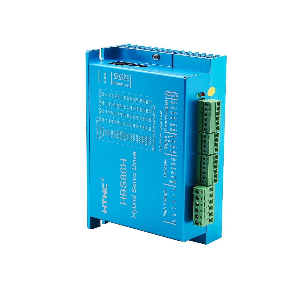 

Гибридный шаговый серводрайвер HLTNC Nema 34 для систем числового управления HBS86H 24-100В