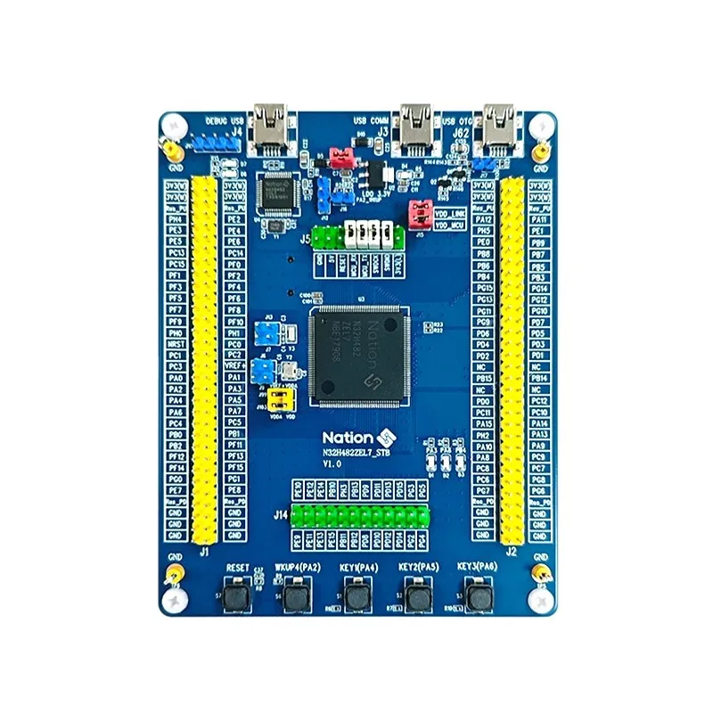 N32H482 Development Board N32H482ZEL7-STB Evaluation Board Onboard NS-LINK Online Debugging