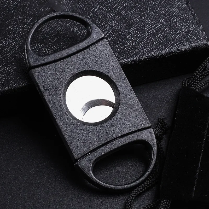 

3 Cigar Set Classic Pocket Cigar Cutter V Cut Sharp Stainless Steel Blade Guillotine Puncher Cutting Knife Cigar Accessory New