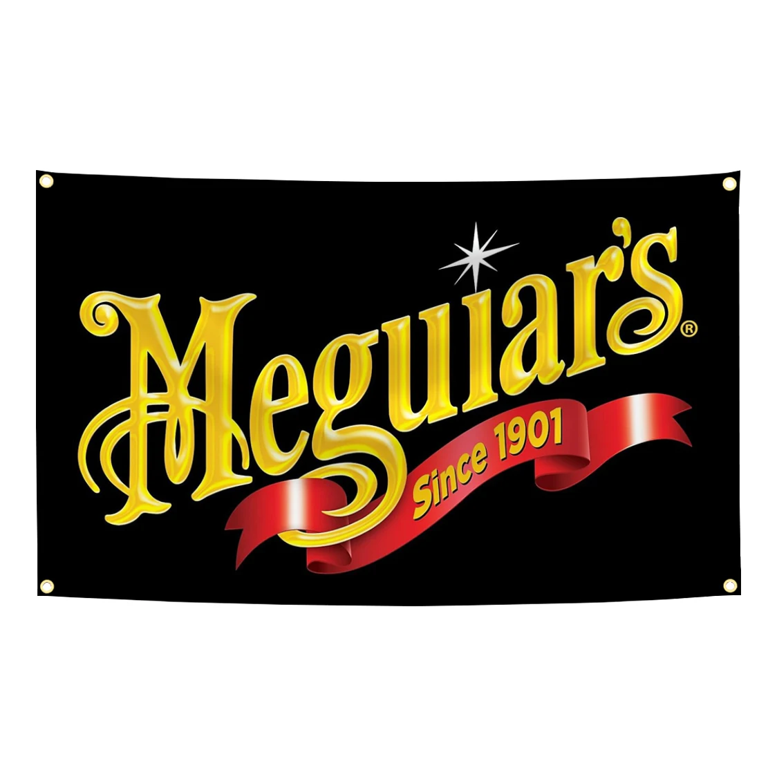 90x150cm Automobile Care Flag MMeguiars Car Tapestry Polyester Digital Printing Banner for Garage Wall Art Out Door Decoration