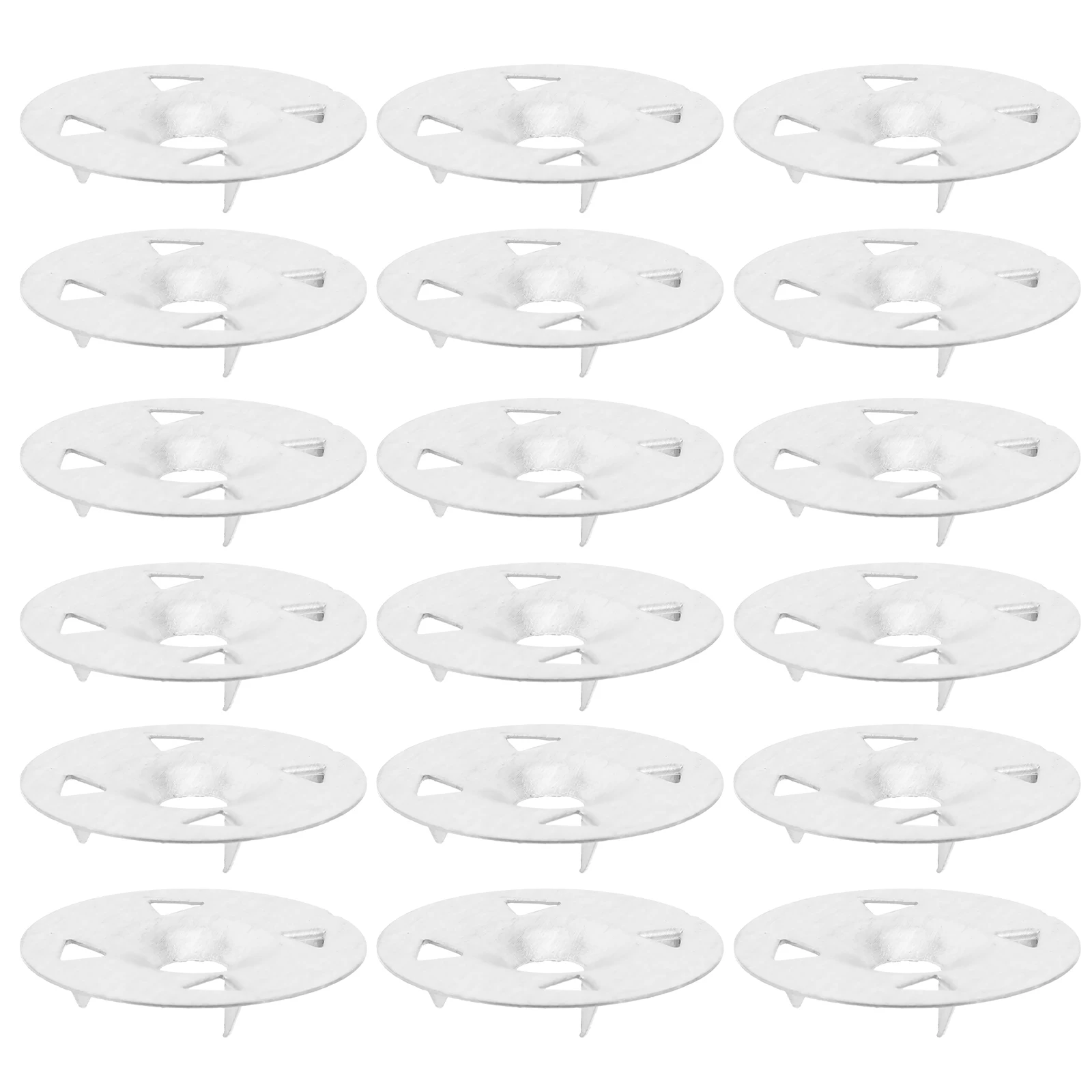 100 шайб для пенопласта, крепкие и легкие