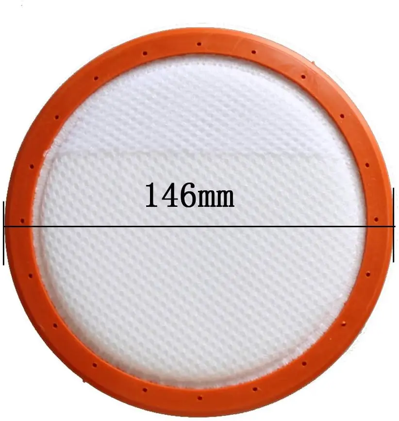 HEPA Filter for Midea C3-L148B C3-L143B VC14A1-VC Replacement Washable Vacuum Cleaner Round HV Filter Cotton 146 mm