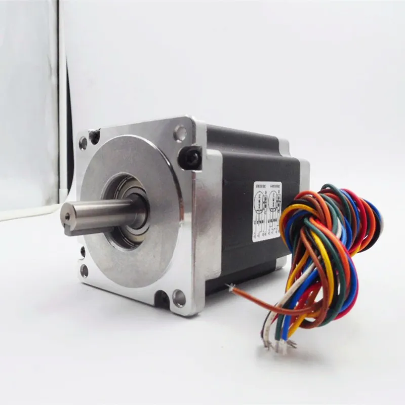 

GENUINE NEMA34 8.5NM Hybrid Stepper Motor 1214oz-in 2phase 4.2A D=12.7mm 86HS85 Engraving Machine One Year Warranty