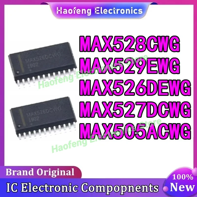 

MAX529EWG MAX528CWG MAX526DEWG MAX527DCWG MAX505ACWG СОП-24