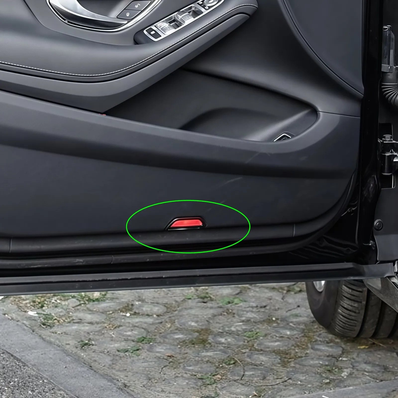 HD LED-Türprojektor für Mercedes Benz W222 S-Klasse, Ghost Shadow Willkommenslicht Zubehör S63 AMG 2014 2016 2017 2019 2018 – Detail 1