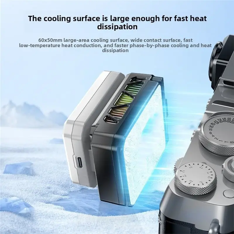 B31B Semiconductor Camera Cooler for Sony for Canon Live-Streaming Sports Cameras Fast Heat Dissipation Accessory