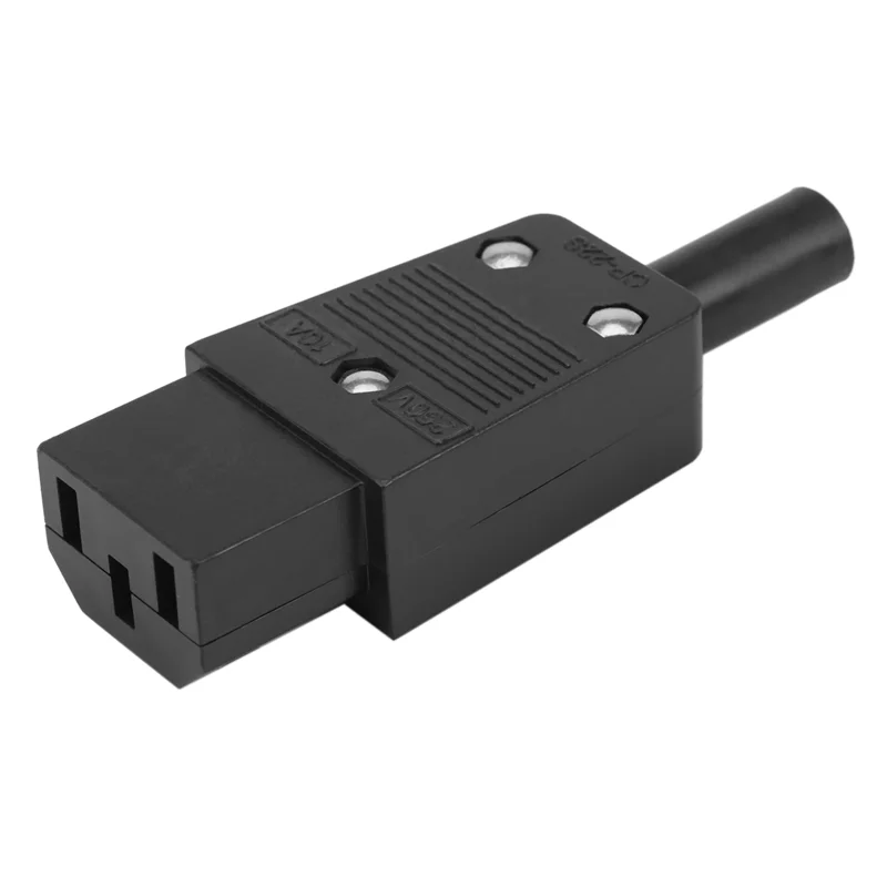 

【Домашние инструменты!】50 шт. IEC 320 C13 гнездовой адаптер 3-контактная розетка шнур питания с возможностью подключения разъема