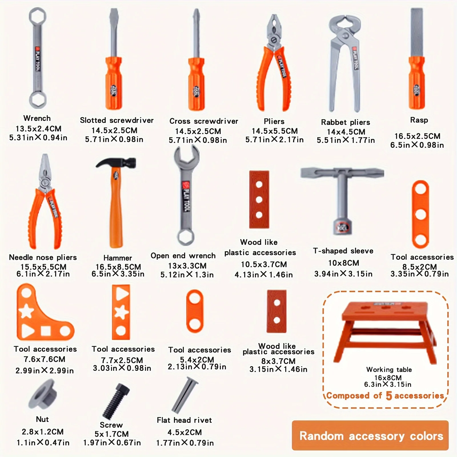 Children'S Tool Repair Set, Hammer, Screwdriver, Saw, Multifunctional Repair Simulation Tool Table, Boy'S Play House Gift Toy