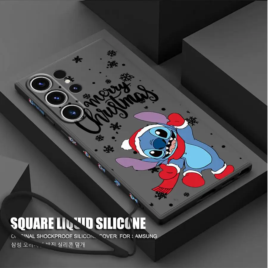 Christmas Stitchs Phone Case for Samsung S10 Plus S20 S23 S24 Plus S21 S24 20 Ultra S20 S21 S23 FE S21 S22 Plus Note 10 Plus