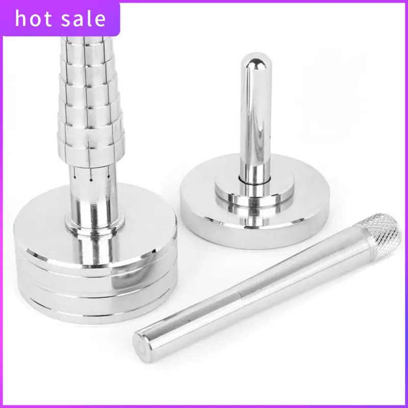 

Ring Stretcher Reducer & Enlarger Size Adjustment Tool Jewelry Making Machine Silver 1 Set