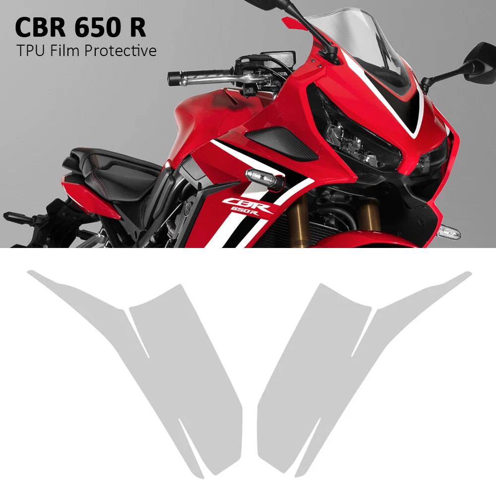 

For Honda CBR650R CBR 650R TPU Film Transparent Dashboard Screen Protector CBR 650 R Headlights Protective Tail Light Protection