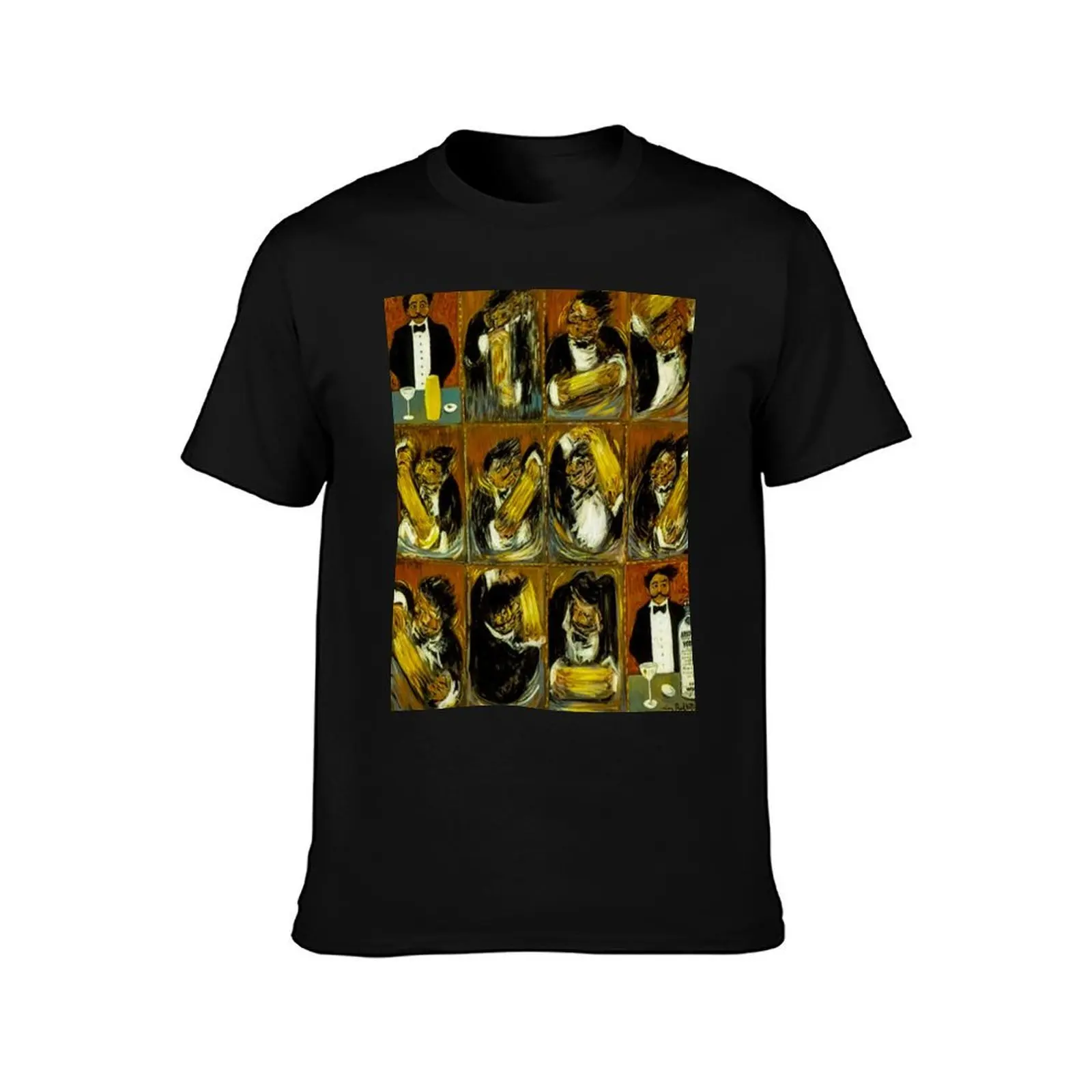Guy Buffet - Making Of A Great Martini T-Shirt High Elasticity Sports T-Shirt