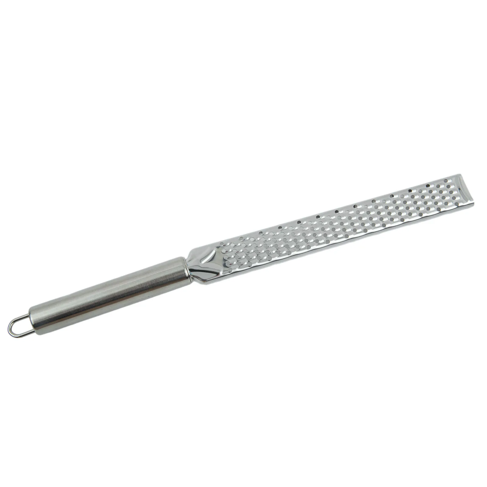 Kitchen Gadget Stainless Steel 20cm Grater for Lemon Zest Cheese Garlic Nutmeg and Vegetables with Hanging Loop