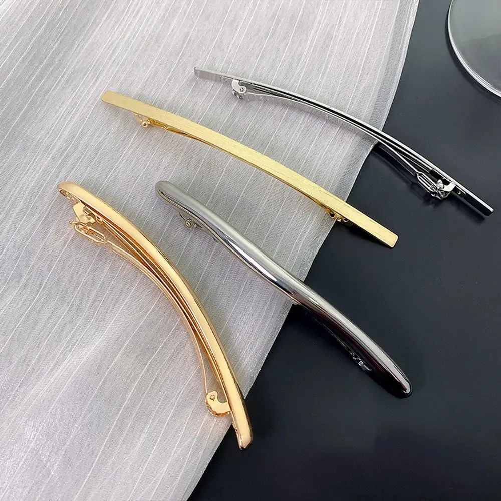 Hair Wear Horizontal Clip Spring Clip Side Clip Korean Style Hair Wear Simple Hair Clip Women Hair Accessories Irregular