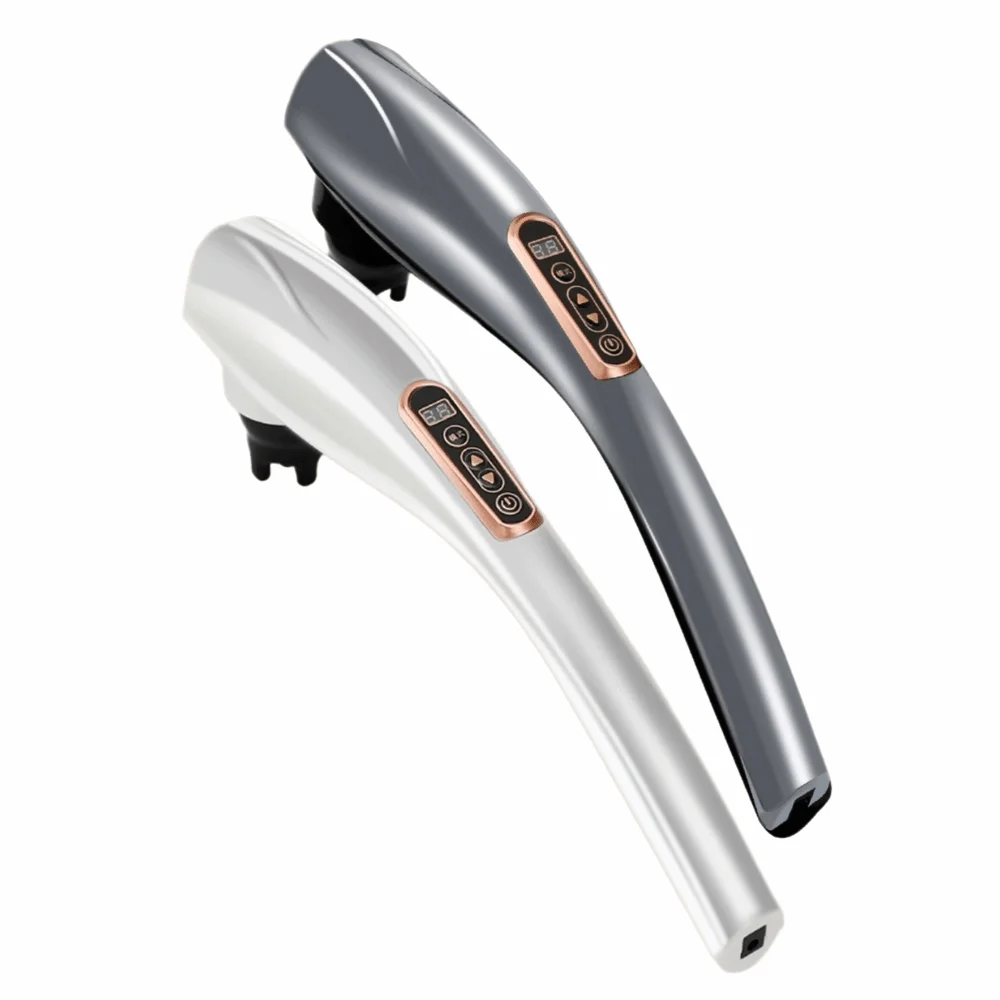 Various Massage Heads Wireless Massager Multi-purpose Acupuncture Massage Dolphin Massager Rechargeable Adjustable