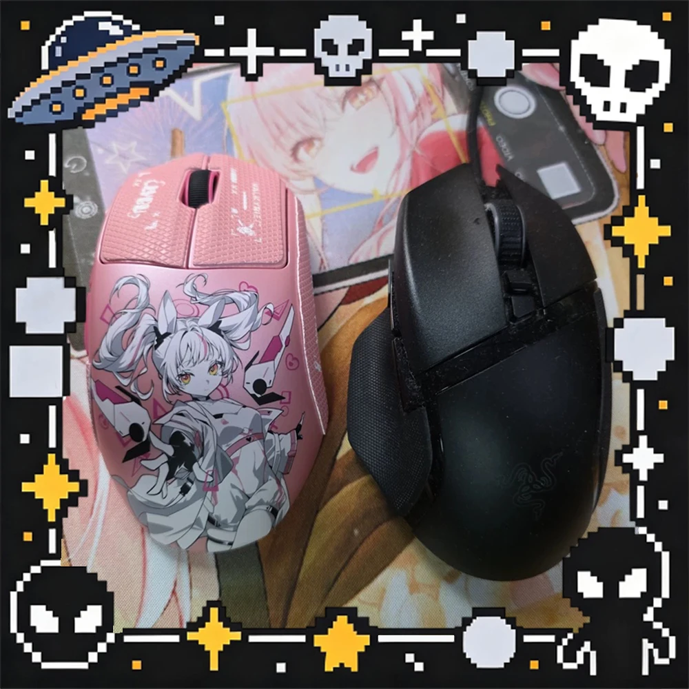 VALKYRIE VK M5 PRO Wireless Mouse Three Mode Connection PAW3950 VKAMG Flagship Sensor Game Mouse 8K Intelligent Display Receiver