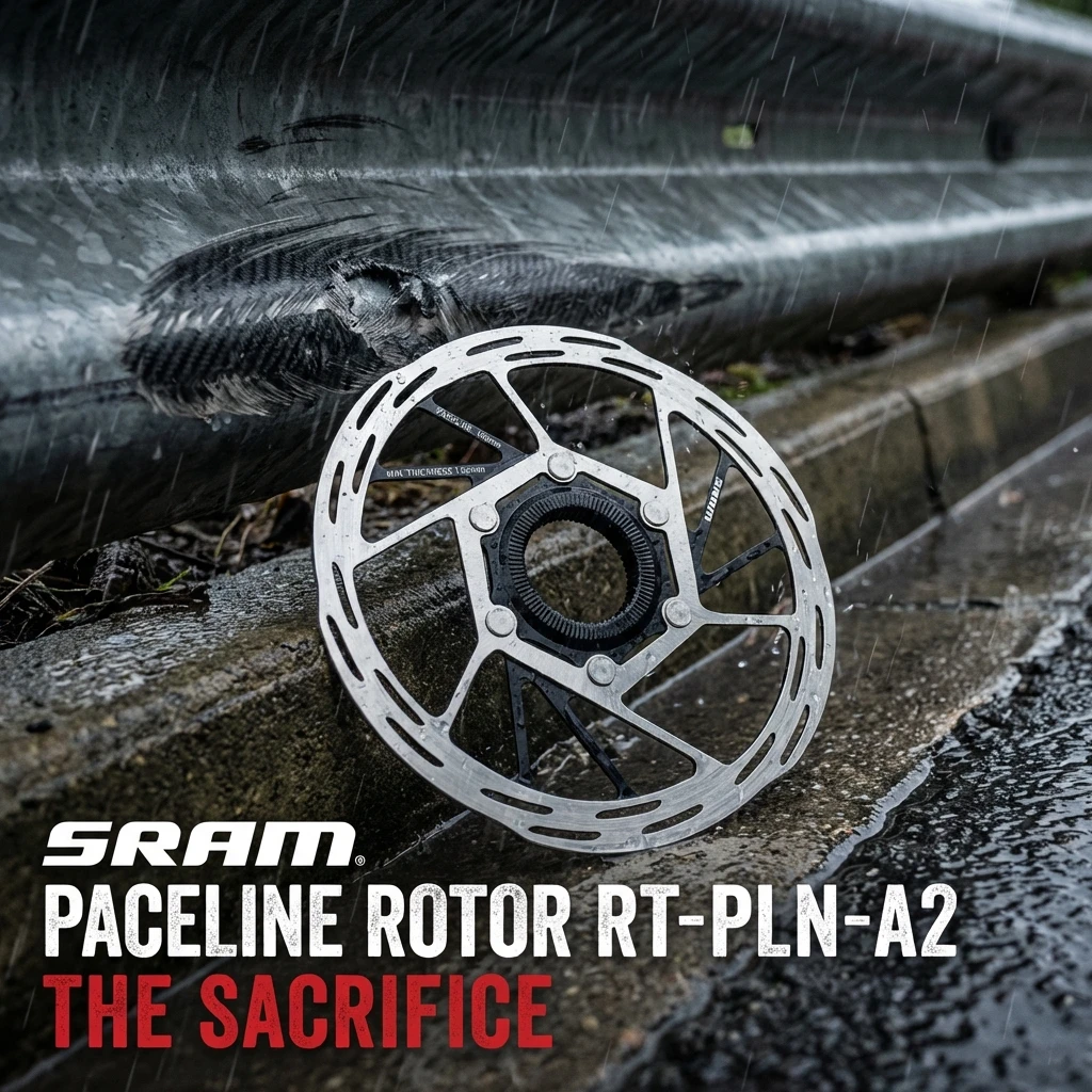 

SRAM New Paceline Road Rotor (RT-PLN-A2) – 140/160mm Center Lock, Quiet Performance | Lockring Sold Separately